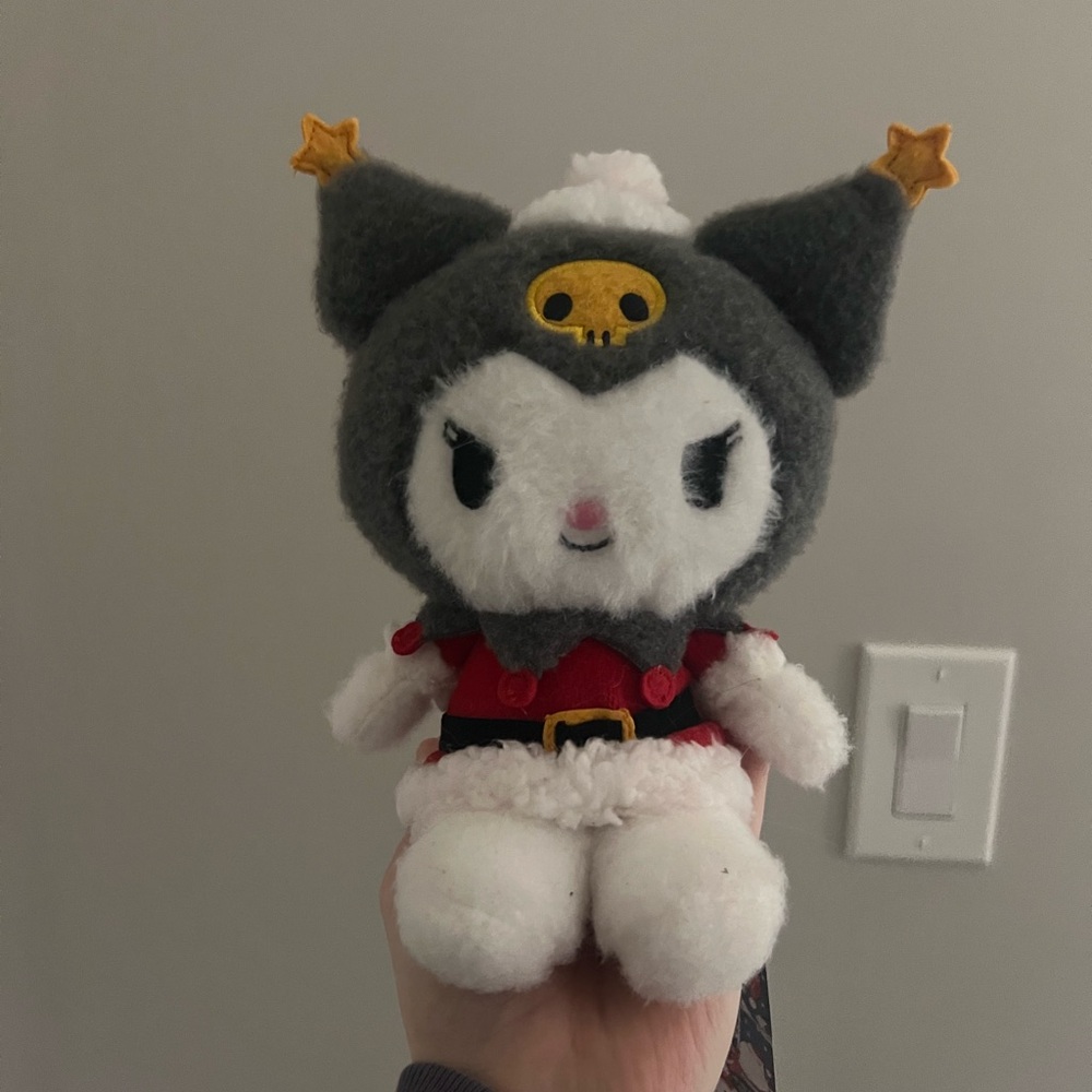 Santa Kuromi Plush
